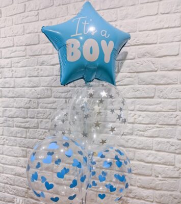 Bukiet 8 Baby Shower (Narodziny dziecka) dla chłopca